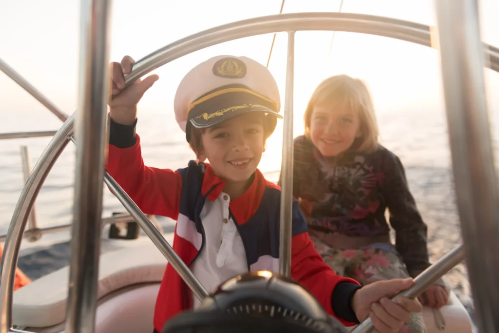 Kinderen Op Boot