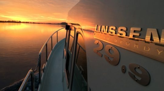 Linssen sturdy 29.9 zonsondergang
