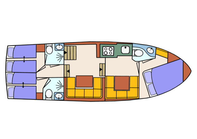 Goldflower valk 1350 plattegrond overzicht
