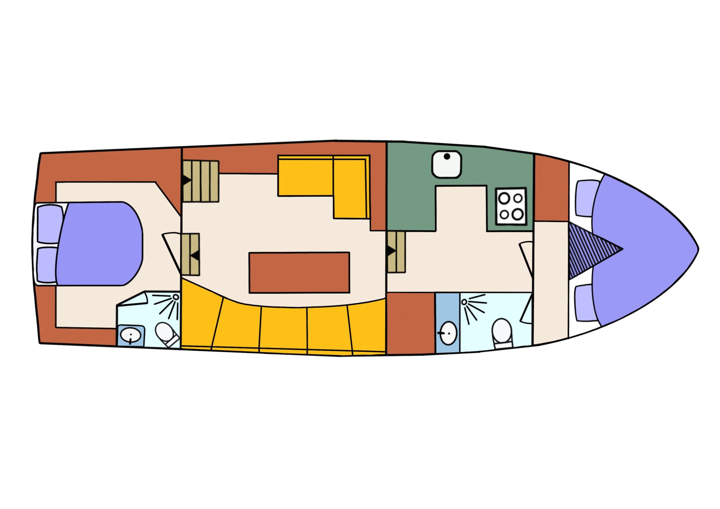 Zuiderzee elite plattegrond